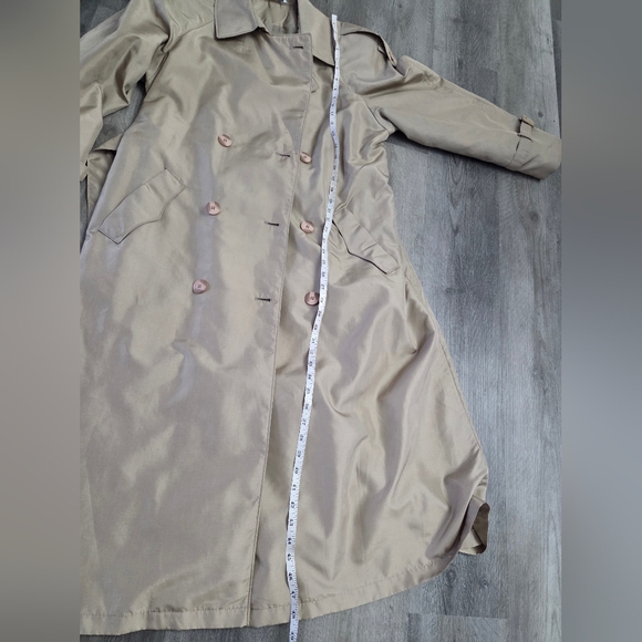 Vintage Women's Forecaster Rain/Trench Coat sz. 11/12 - Picture 7 of 10
